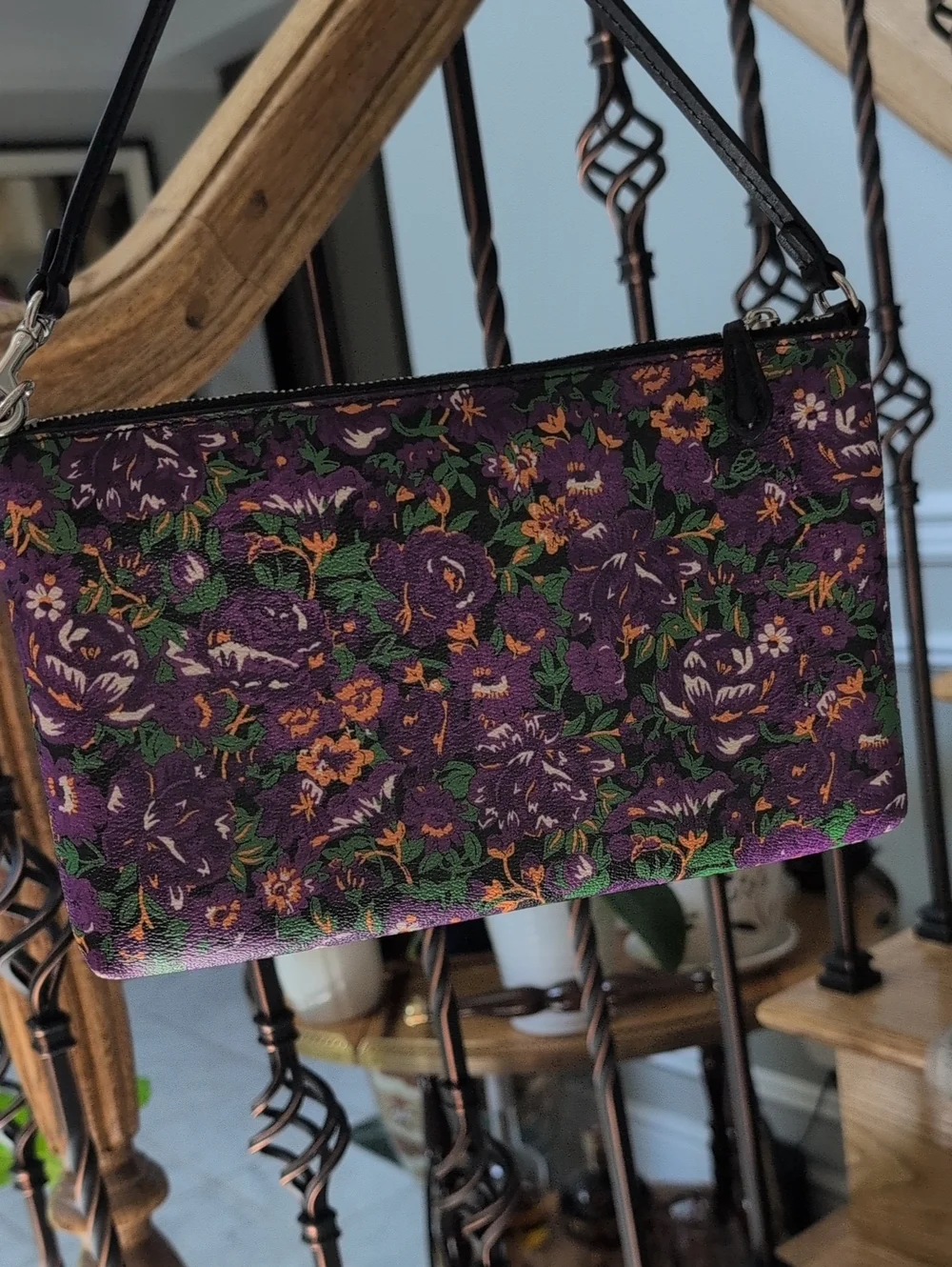 Coach large wristlet